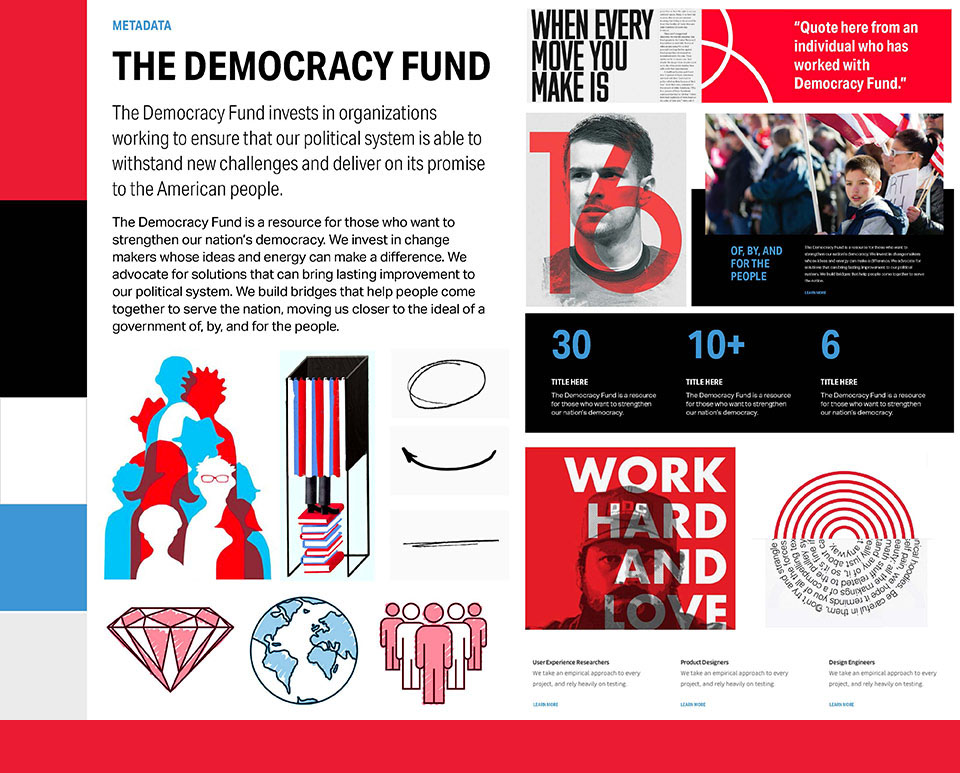 Democracy Fund Moodboard
